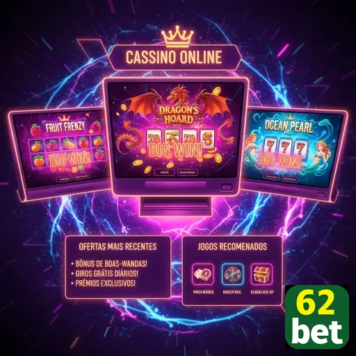 Ilustração de Explore os jogos online da 62bet com benefícios exclusivos
